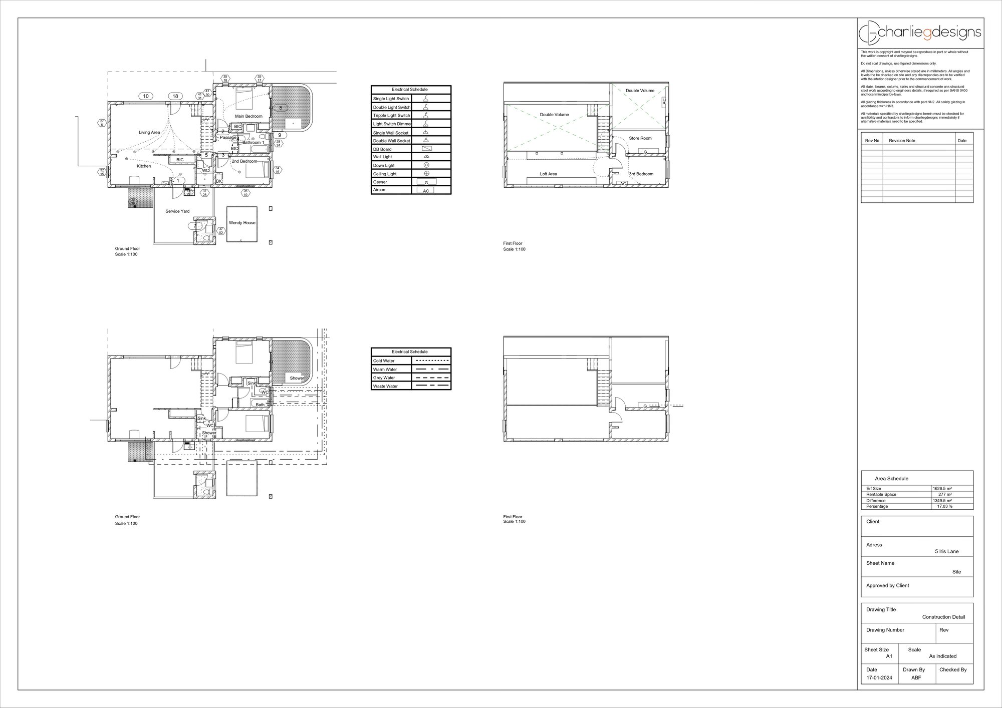 5 Iris Lane Original House pland Electric & Water Layout_page-0001